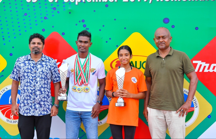 އެންމެ މޮޅު އެތުލީޓުންނަކީ ސާއިދާއި ހިމްނާ