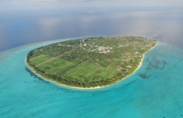 Arial view of Alifu Alifu Thoddoo: A woman who was injured by a speedboat in the island has decided to sue for compensation