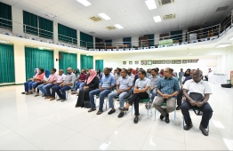 (FILE) Lawyers participating in a forum held in Maldives Islamic University previously -- Photo: Mihaaru