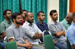 Members of the Maldives legal fraternity gathered for the Bar Council forum held previously to discuss pressing matters surrounding the profession--