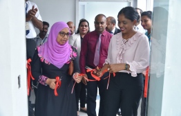 The opening ceremony of the Maldivian airline branch established in Thiruvananthapuram, India. PHOTO/MALDIVIAN