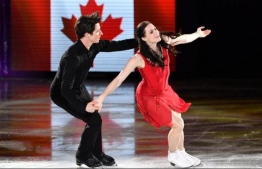 Two-time Olympic ice dance gold medallists Tessa Virtue and Scott Moir. PHOTO: BBC
