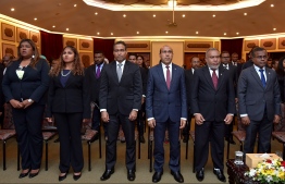 Supreme Court Justices taking part at the Judicial Symposium on family justice. PHOTO: NISHAN ALI / MIHAARU