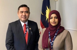 Transport Minister Aishath Nahula met with her Malaysian counterpart to discuss lifting Malaysia's ban on foreign driving licenses from Maldives. PHOTO/TRANSPORT MINISTRY
