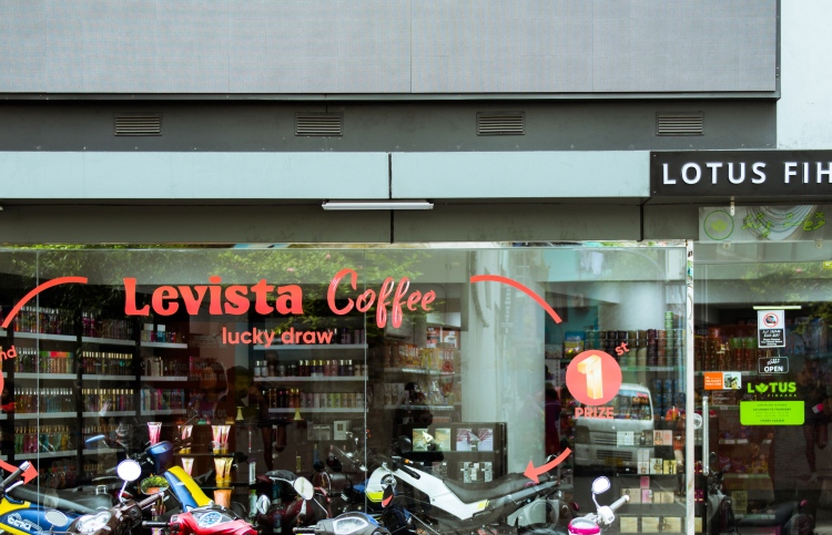 ލެވިސްޓާ ކޮފީ ގަނެގެން ސައިކަލެއް