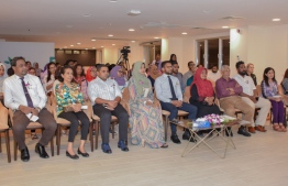 ateendants at the inauguration ceremony of the Alzheimer's Society of Maldives (ASM). PHOTO: HEALTH MINISTRY
