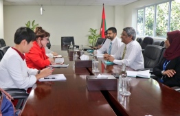 A delegation of the United Nations' Counter-Terrorism Committee Executive Directorate (CTED) on Tuesday met with Minister of State for Foreign Affairs Ahmed Khaleel. PHOTO: MINISTRY OF FOREIGN AFFAIRS