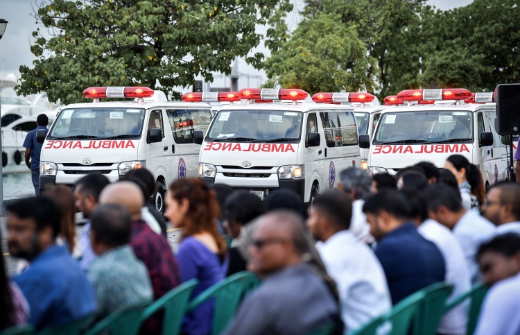 ހުރިހާ ރަށަކަށް އެމްބިއުލާންސް ހަމަކޮށްފި