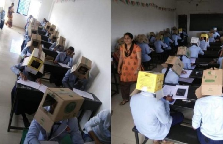 އިމްތިހާނު ހަދަން ބޮލުގައި ފޮށިގަނޑެއް އަޅުވައިފި