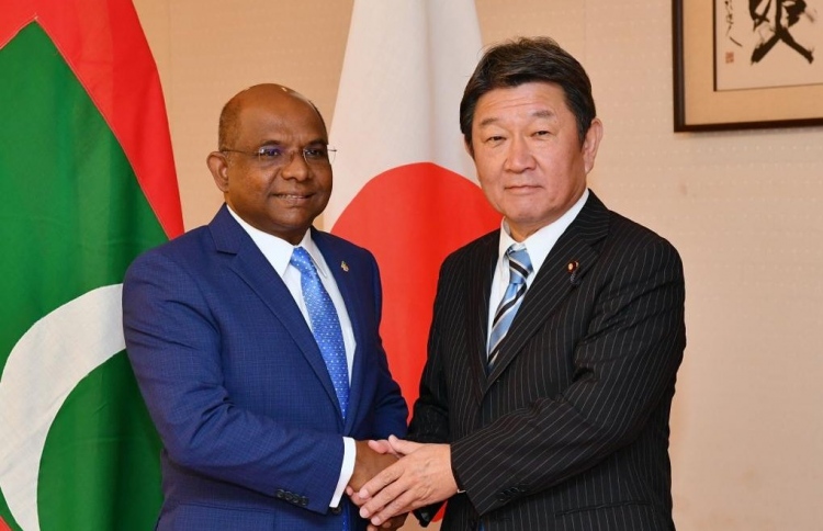 ޖަޕާނު ސަރުކާރުން ރާއްޖެއަށް 70 މިލިއަން ރުފިޔާ ދީފި