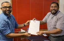 Former Progressive Party of Maldives (PPM) spokesperson was appointed Jumhooree Party's Secretary General. PHOTO: MIHAARU FILES