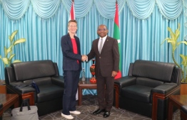 The first resident Ambassador of the United Kingdom calls on Foreign Minister Shahid. PHOTO: FOREIGN MIN