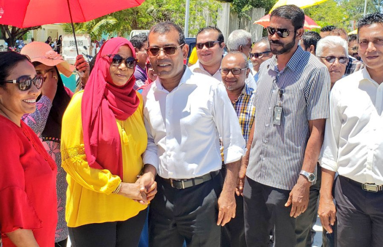 ނަޝީދުގެ ހައްލަކީ ބިދޭސީންނާއެކު އައްޑޫއާބާދީ މަތިކުރުން