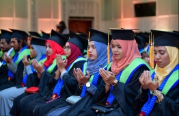 Avid College graduates pictured during the 2019 graduation ceremony. FILE PHOTO/MIHAARU