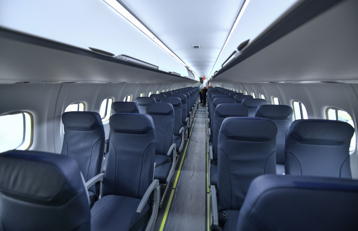 ވެލާނާ އިންޓަނޭޝަނަލް އެއާޕޯޓް: ނޮވެމްބަރު 7، 2019- ވިލާ އެއާގެ ފްލައިމީގެ ފްލީޓަށް އަލަށް ގެނައި، އޭޓީއާރު 600-72 މަރުކާގެ މަތިންދާބޯޓުގެ އެތެރެ: މީގެ އަށް އަހަރު ކުރިން އުދުހެން ފެށި ފްލައިމީގައި އޭޓީއާރު 600-72 މަރުކާގެ ތިން ބޯޓު މިހާރު ގެންގުޅޭ.---ފޮޓޯ: ނިޝާން އަލީ/މިހާރު