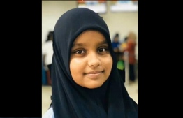 Fathimath Anjun Shafeeq, 13, was killed in an accident in Hulhumale' on November 12, 2019.
