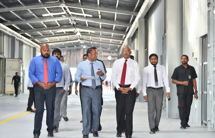 ކެމިކަލް ގުދަންތައް ނިމުމުން ރައީސަށް ހިތްހަމަޖެހުން