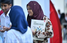 Ministry of Education is to commence its 'Telekilaas' for Grade One through Eight, in addition to the ongoing teleclasses for Grade 9,10 and 11. PHOTO: HUSSAIN WAHEED / MIHAARU