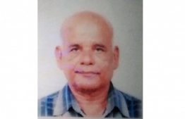 Mohamed Saeed, aged 72. PHOTO: MADAVELI COUNCIL