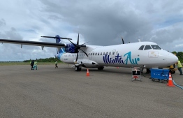 Manta Air commenced operations to GA.Kooddoo on November 28, 2019. PHOTO/MANTA AIR