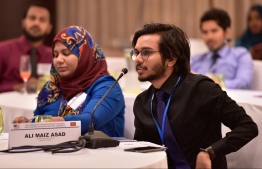 Participants of CLDP's workshop speaking at the event. PHOTO: NISHAN ALI/ MIHAARU