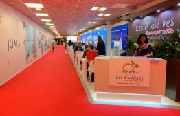 MMPRC's stand at the International Luxury Travel Market 2019 in Cannes, France. PHOTO/MMPRC