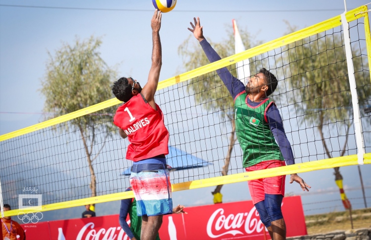 ގައުމީ ބީޗް ވޮލީ ޓީމު އޭވީސީ މުބާރާތުގައި ވާދަ ނުކުރޭ