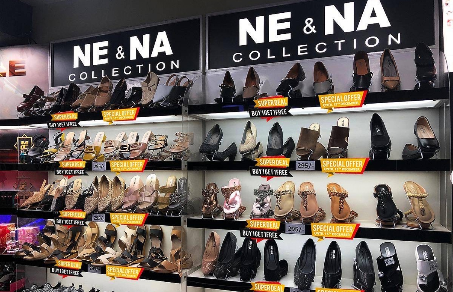 ނިއު އެޑިޝަނުން ވިއްކާ ނީ އެންޑް ނާ ބްރޭންޑުގެ ފައިވާން ޑިސްޕްލޭ ކޮށްފައި-- ފޮޓޯ:ނިއު އެޑިޝަން