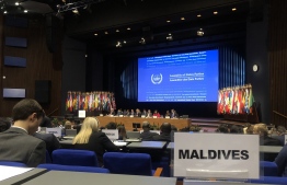 Maldives at 8th Session of the Assembly of State Parties to the Rome Statute of International Criminal Court (ICC). Maldives applied to ICC for the crime of ecocide to be added to the court's jurisdiction. PHOTO: MP AHMED SALEEM