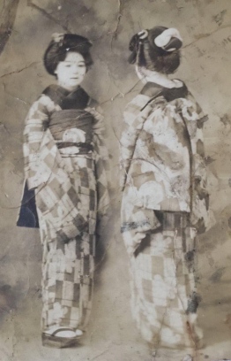 "My grandmother when she was about 15 years of age. When she was a child, universal education and health services were not available in Japan." PHOTO/AKIKO FUJII