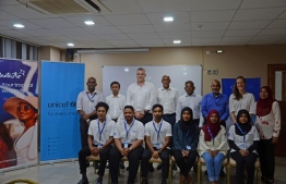 The first six participants of the apprenticeship programme launched by Manta Air and UNICEF. PHOTO: MANTA AIR