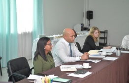 A photograph taken during the ongoing workshop held in collaboration by the Blue Prosperity Foundation and the government. PHOTO: PRESIDENCY MALDIVES