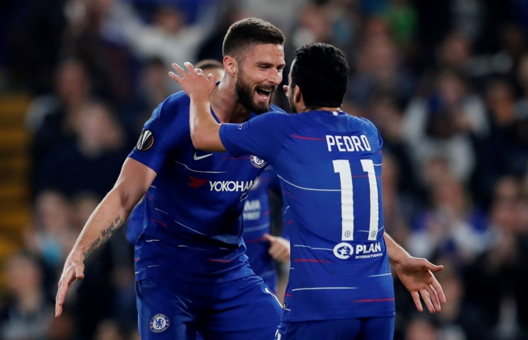 ޖިރޫޑާއި ޕެޑްރޯ ޗެލްސީ ދޫކޮށްލަނީ