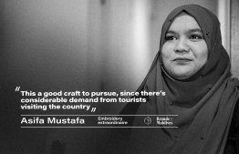 Ashifa Mustafa, a young businesswoman. PHOTO: MIHAARU