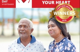 The winning poster of the World Heart Federation's 'Heart Hero Awards' 2019. PHOTO: WORLD HEART FEDERATION