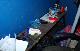 A drug den frequented by drug abusers and traffickers-- Photo: Nishan Ali