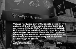 Veligaa hardware has established total of five outlets spread across capital city Male’ and reclaimed suburb Hulhumale’. PHOTO: AHMED MAANIS / BRANDS OF MALDIVES
