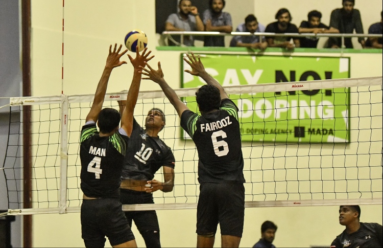 ޕޮލިހާއި ސިފައިން މޮޅަކުން ގައުމީ ވޮލީ ލީގު ފަށައިފި