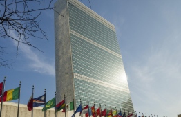 Secretariat Building at United Nations Headquarters. PHOTO: RICK BAJORNAS/ UN