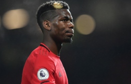 The World Cup winner has been limited to just eight appearances for United this season after battling a nagging ankle injury. PHOTO: AFP