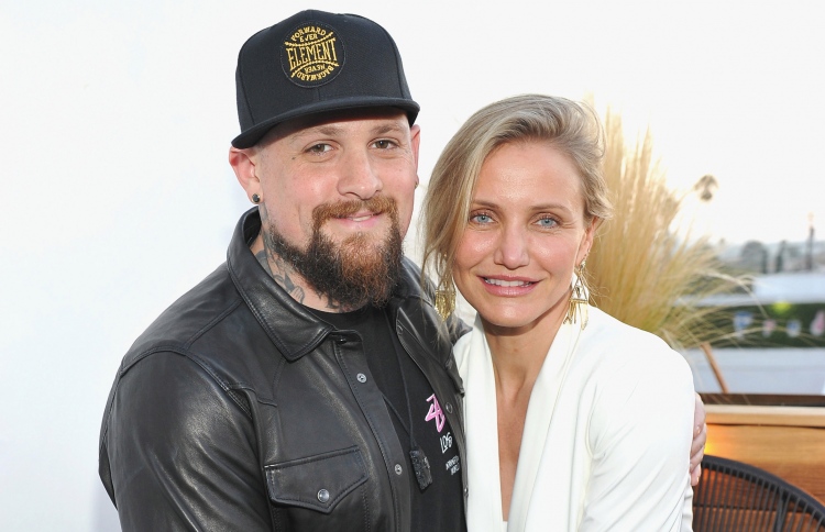 ކެމެރޮން ޑިޔަޒް، ފިރިމީހާއާ އެކު.