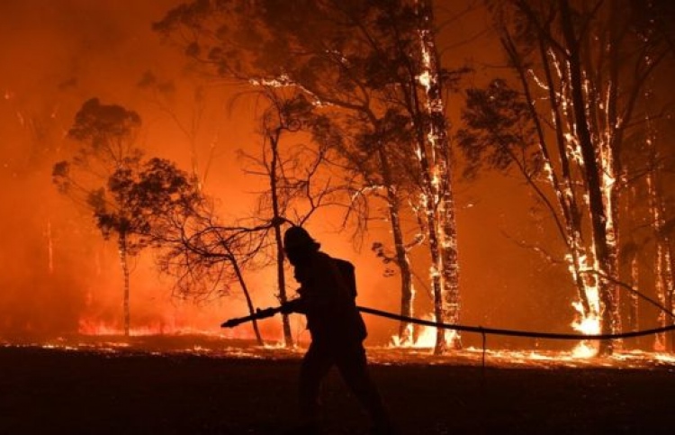 ވާރެއާ އެކު އޮސްޓްރޭލިއާގެ އަލިފާންގަނޑަށް މަޑުޖެހުމެއް