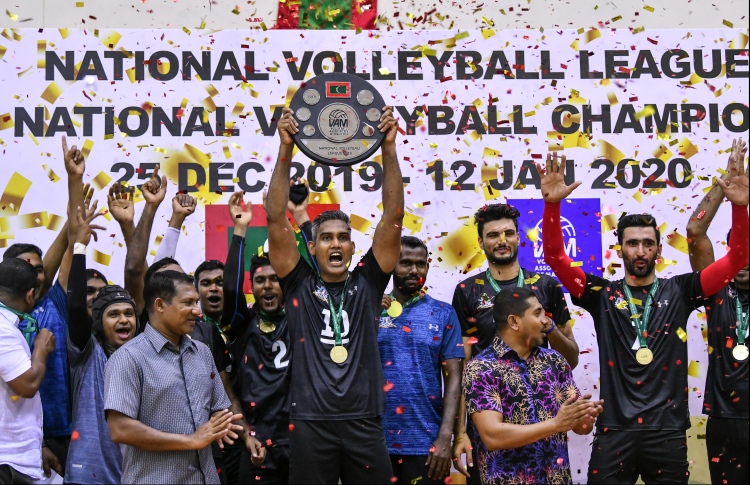 ގައުމީ ވޮލީ ލީގުގެ ޗެމްޕިއަންކަން ސިފައިން ހޯދަައިފި