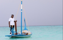 Summer Island Maldives' multi-talented Boat Captain Iqbal Mohamed. PHOTO: HAWWA AMANY ABDULLA / THE EDITION