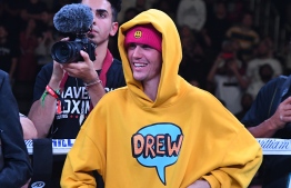 (FILES) In this file photo taken on November 09, 2019 Justin Bieber waits in the ring after the fight between KSI and Logan Paul at Staples Center on November 9, 2019 in Los Angeles, California. - Justin Bieber has Lyme disease, the pop super star revealed on his Instagram account on January 8, 2020. He will document his struggle with the illness, which is contracted through a tick bite, in a YouTube documentary, Bieber said in a post on the social media network. (Photo by Jayne Kamin-Oncea / GETTY IMAGES NORTH AMERICA / AFP)