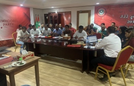 The recently held Jumhooree Party council meeting. PHOTO: JP