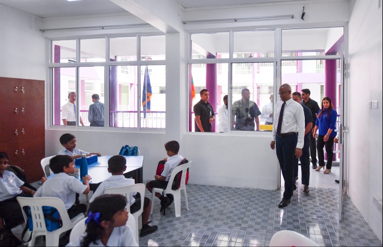 "ސްކޫލުތައް ހުޅުވުމަކީ އުނގެނުމުގައި ލިބޭ ފުރުސަތެއް"