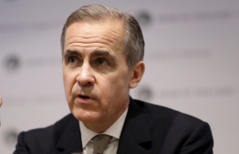 (FILES) In this file photo taken on December 16, 2019 Mark Carney, Governor of the Bank of England speaks during a Financial Stability Report press conference at the Bank of England. - Central banks may not be able to fight off a sharp economic downturn because their monetary policy arsenals are still depleted following the global financial crisis, outgoing Bank of England Governor Mark Carney has warned on January 8, 2020. (Photo by Kirsty Wigglesworth / POOL / AFP)