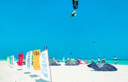 A photograph taken at the water sports festival 2020. PHOTO: KITE AND DIVE VILLAGE FENFUSHI