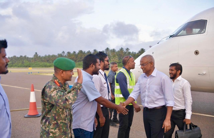 ރައީސް، ޓީއެފްޖީ ރަން އަށް ލ. އަތޮޅަށް